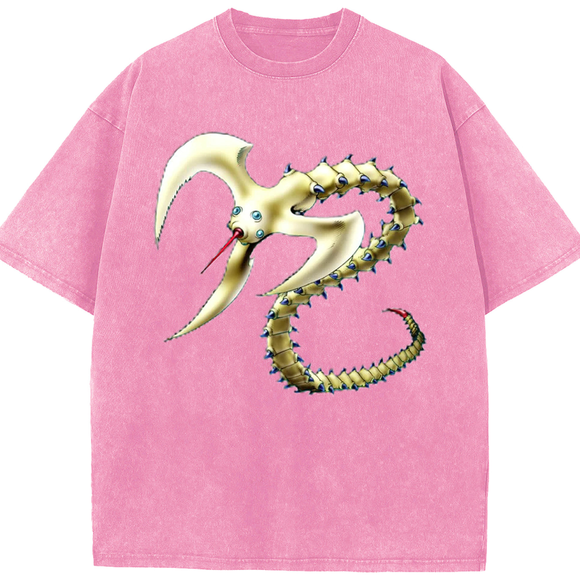 （画像用） 遊☆戯☆王 Yu-Gi-Oh! 綿100% ヴィンテージ風 半袖Tシャツ（フロントプリント）